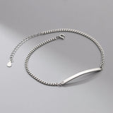925 Sterling Silver Anklets Woman Foot Bracelet Anklet Jewelry And Accessories