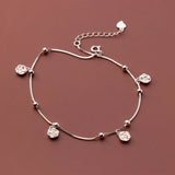 Rose Flower Anklets For Women Bracelet On The Leg Beach Accessories