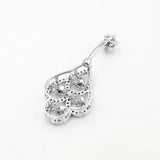 Sterling 925 Smart Belly Button Piercing Body Jewelry for Women