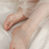 Starfish Silver Anklet Leg Chain for Women