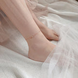 Sterling Silver Stars Moon Leg Chain Ankle Decoration