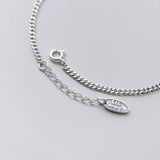 Thai Silver Anklets Love Heart Wings On Leg Summer Accessories