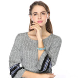 Turquoise Indian Turkey Style Bangles Wrist Band Bracelet for Women Girls