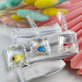 10pcs Coral Fish Bag Resin Charms Ocean Pendant Earring Keychain Jewelry Making