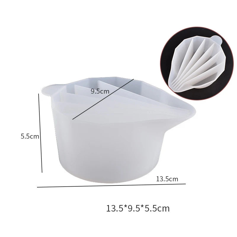 Silicone Glue Grids Mold for Epoxy Resin DIY Jewelry Making