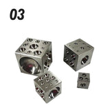 Square Dapping Block Jewelry Doming Tool 25mm 38mm 50mm 60mm