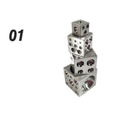 Square Dapping Block Jewelry Doming Tool 25mm 38mm 50mm 60mm