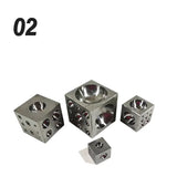 Square Dapping Block Jewelry Doming Tool 25mm 38mm 50mm 60mm