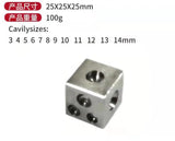 Square Dapping Block for Jewelry Doming Tool 50mm 60mm
