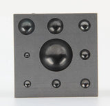 Square Dapping Block for Jewelry Doming Tool 25mm Texturizing