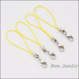 300 Pcs Cell Phone Lanyard Cords Strap Lobster Clasp 65mm