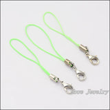 300 Pcs Cell Phone Lanyard Cords Strap Lobster Clasp 65mm
