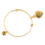 Always in my heart Charm Adjustable Memorial Urn Bracelet