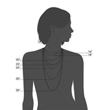 4MM Stainless Steel Rope Chain Necklace 16-36 inches