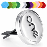 12 Style Car Air Vent Essential Oil Diffuser Locket