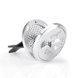 Love Hope Faith Ribbon Car Diffuser Clip, Stainless Steel Locket