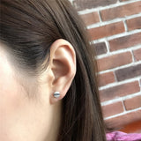 925 Sterling Silver Screw Earrings Hypoallergenic Studs