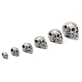 925 Sterling Silver Skull Pendant Necklace Men Women Accessories