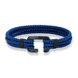 Multilayer Waterproof Rope Bracelet Stainless Steel Clasp Easy Sport Hook