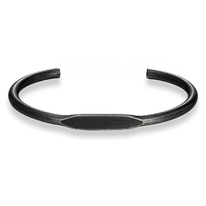 Vintage Cuff Stainless Steel Bangle Bracelet for Men Women