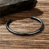Vintage Cuff Stainless Steel Bangle Bracelet for Men Women