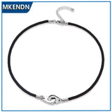 Stainless Steel Handcuff Necklace for Women