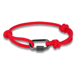 Brass Mini U Lock Clasp & Screw Rod Nautical Rope Sailing Jewelry