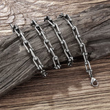Gothic U Shape Thick Chain Choker Necklace Stainless Steel