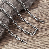 Gothic U Shape Thick Chain Choker Necklace Stainless Steel