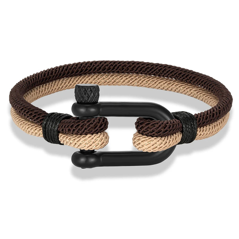 Stainless Steel Double Strand Bracelet for Couples
