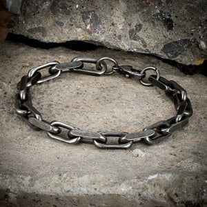 Punk Rock Bicycle Chain Bracelet Stainless Steel Biker