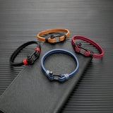 Men Women U-shape Shackle Bracelet Multilayer Leather Bracelets