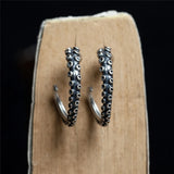 S925 Silver Octopus Claw Ear Stud Men Women Anti-Allergy Earrings