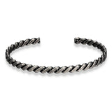 Punk Vintage Cuff Bangle Stainless Steel Man Woman Bracelet