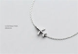 925 Silver Crystal Aircraft Bracelet - Gift for Women