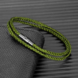 Keel Rope Bracelet Stainless Steel Magnet Sport Buckle