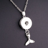 Mermaid Snap Button Necklace DIY Jewelry