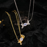 925 Silver Zircon Candy Choker Necklace for Women