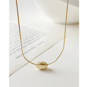 925 Sterling Silver Bamboo Chain Necklace for Women
