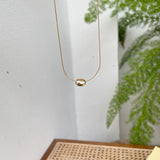 925 Sterling Silver Bamboo Chain Necklace for Women