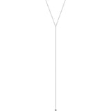 MLKENLY 925 Silver Necklace Y-shaped Chain Sexy Necklace Accessories