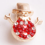 Christmas ELK Star Snap Button Jewelry For Bracelet