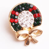 Christmas ELK Star Snap Button Jewelry For Bracelet