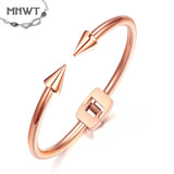 Conical Arrows Bracelet Cuff Charm Women's Gift