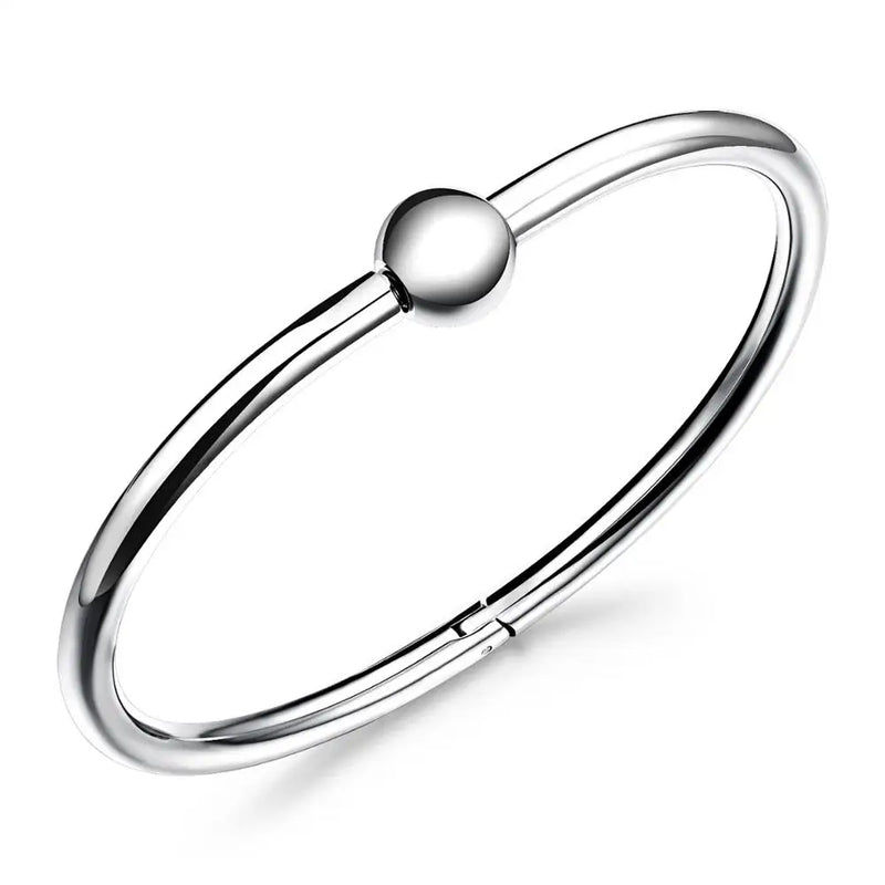 Charm Bracelets Ball Screw Titanium Men's Bangles Gift