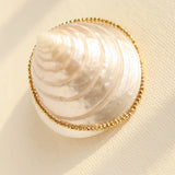 18K Plated Disco Ball Bracelet 2mm Bead Stacking Jewelry