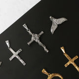 316l Stainless Steel Cross Pendant for Women Accessories
