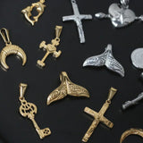 316l Stainless Steel Cross Pendant for Women Accessories