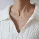 Freshwater Pearl Pendant Choker Necklace for Women Wedding Dress