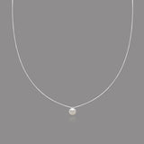 Freshwater Pearl Pendant Choker Necklace for Women Wedding Dress